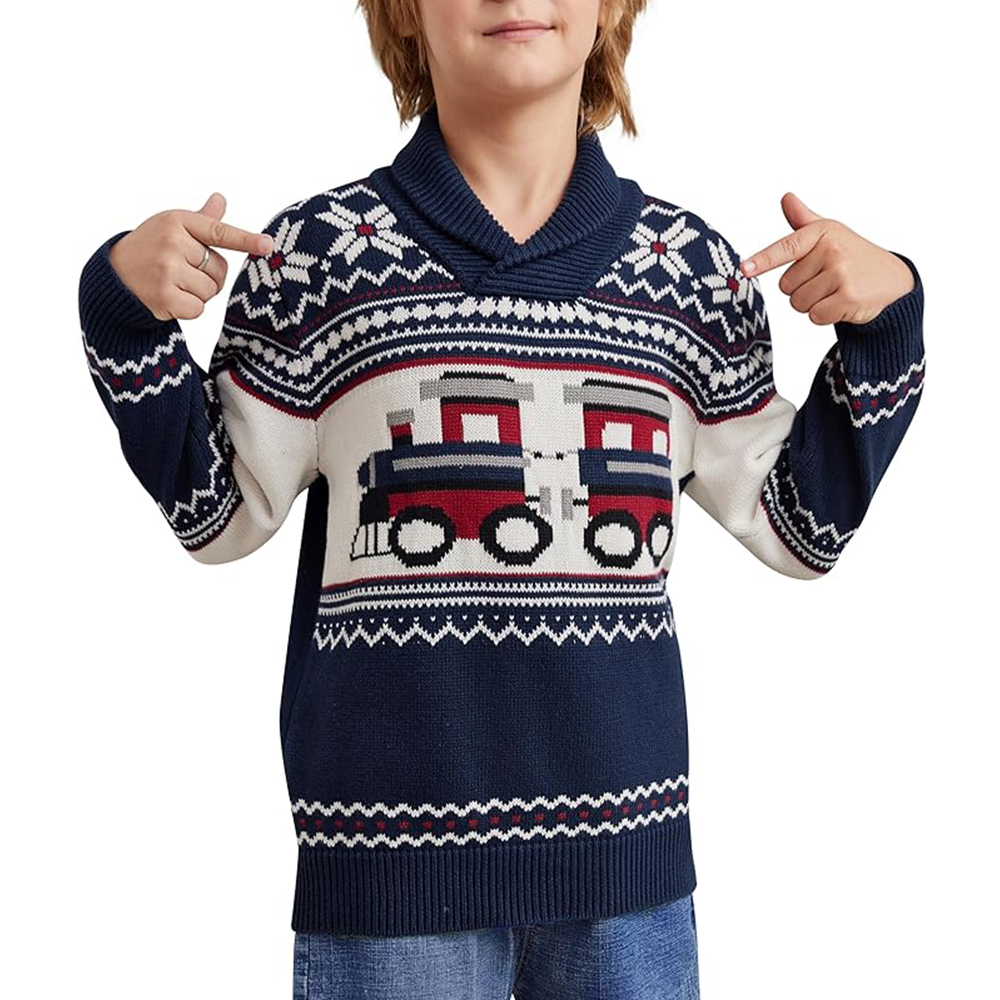 Kids Christmas Sweater - KSTWTRN