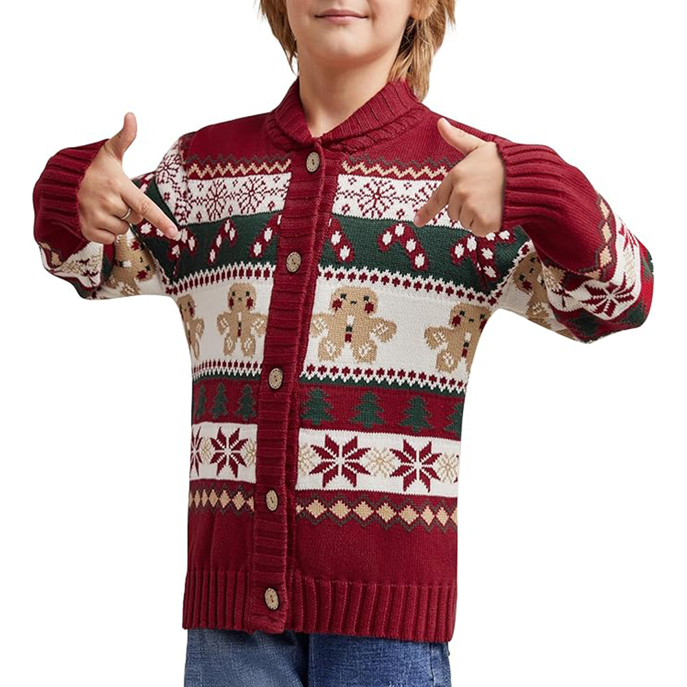 Kids Christmas Sweater KCDGB01