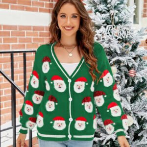 Ugly Christmas Sweaters Santa - CDG01GN & CDG01GY & CDG01HP & CDG01RR