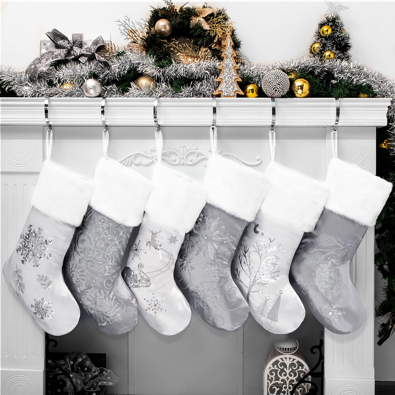 Christmas Stockings Sequins