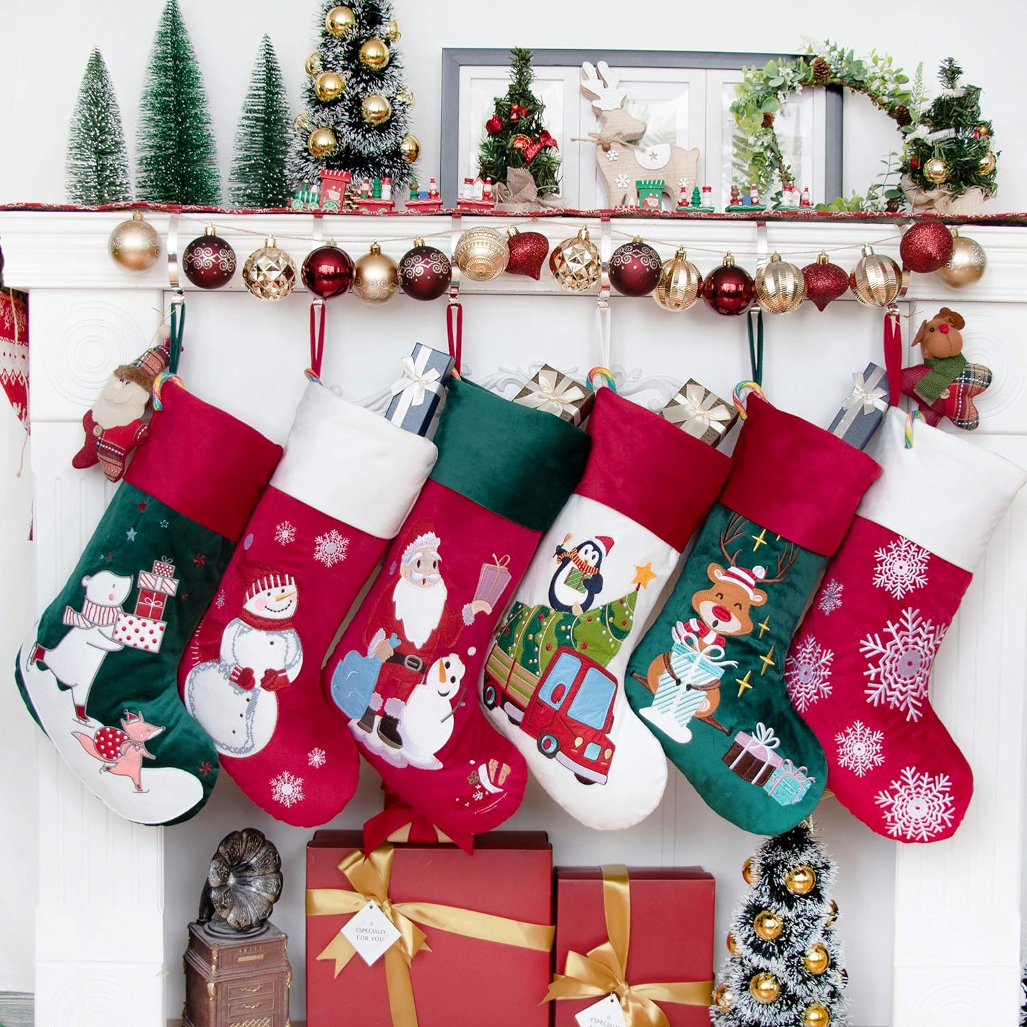 Christmas Stockings Velvet