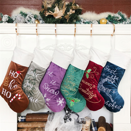 Luxury Velvet Christmas Stocking
