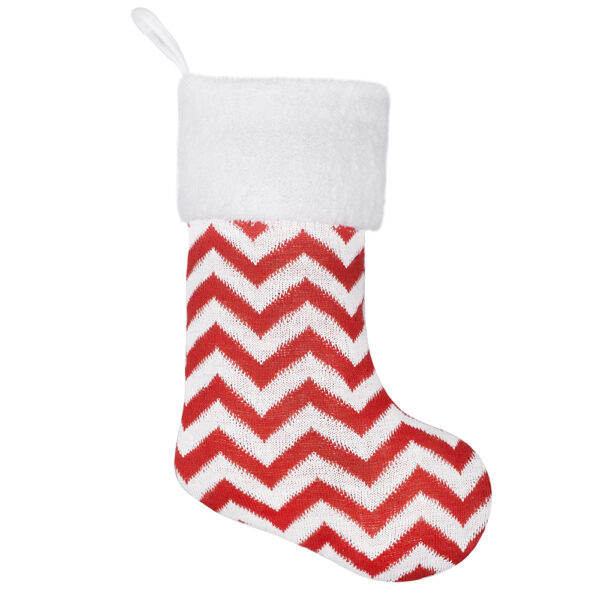 Striped & Polka Dot Christmas Stockings - Image 2