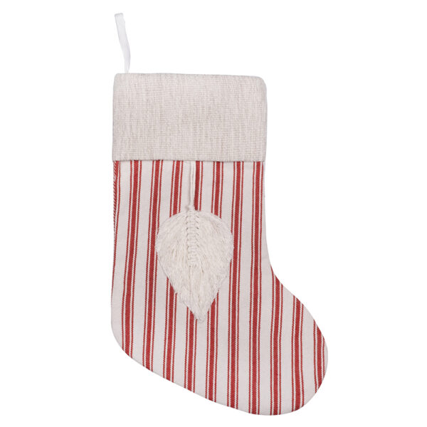 Red Bohemian Christmas Stockings - Image 2