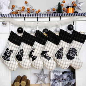 Black Series Christmas Stockings