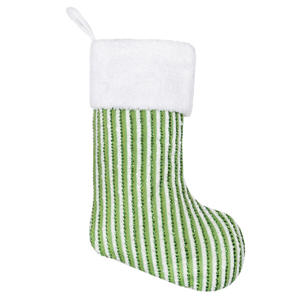 Striped & Polka Dot Christmas Stockings - Image 3