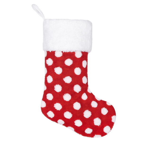 Striped & Polka Dot Christmas Stockings - Image 4