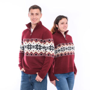 Classic Couple's Ugly Christmas Sweater - SWT07CW & SWT07CM