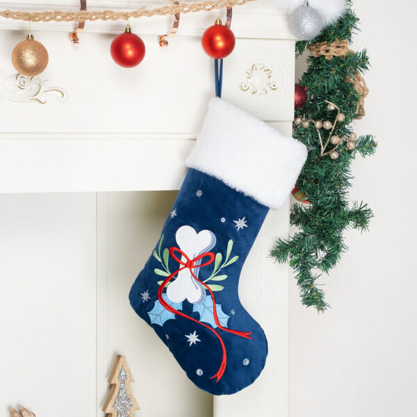 Dark Starry Sky Christmas Stockings - Image 4