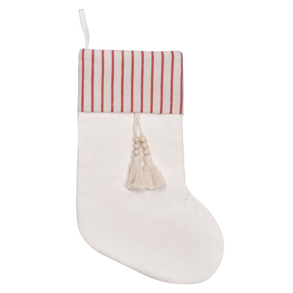 Red Bohemian Christmas Stockings - Image 7