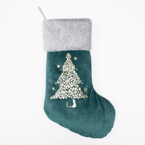 Christmas Gold Stamped Christmas Stockings - Image 6