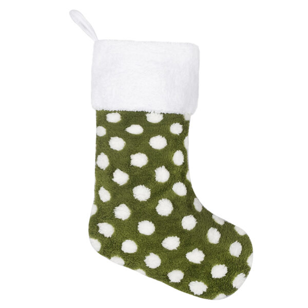 Striped & Polka Dot Christmas Stockings - Image 8