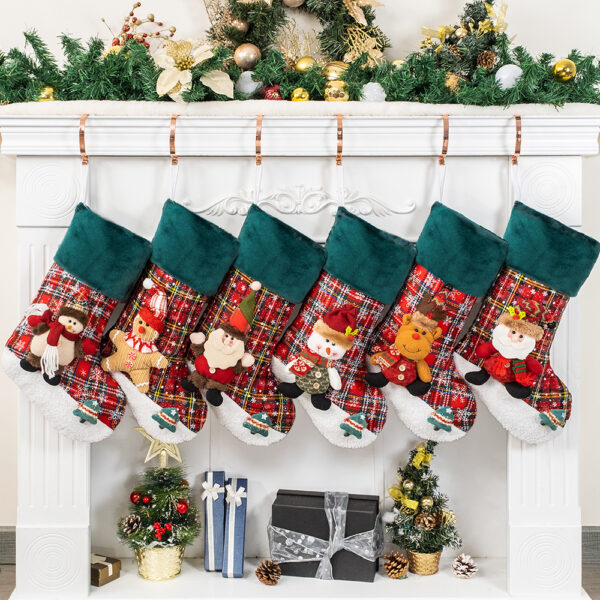 3D Doll Christmas Stockings