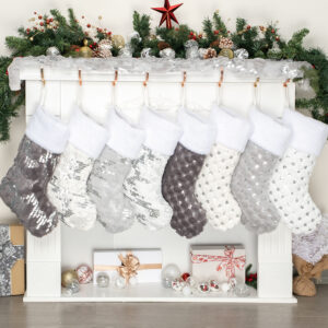 Galaxy Heart Christmas Stocking