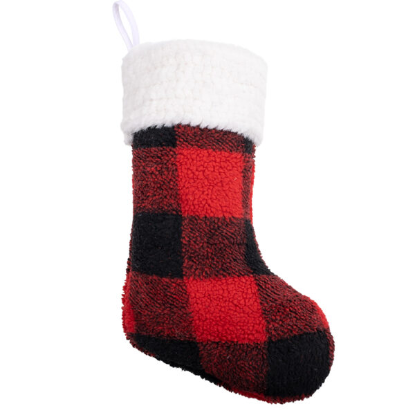 Wild Faux Fur Christmas Stockings - Image 6