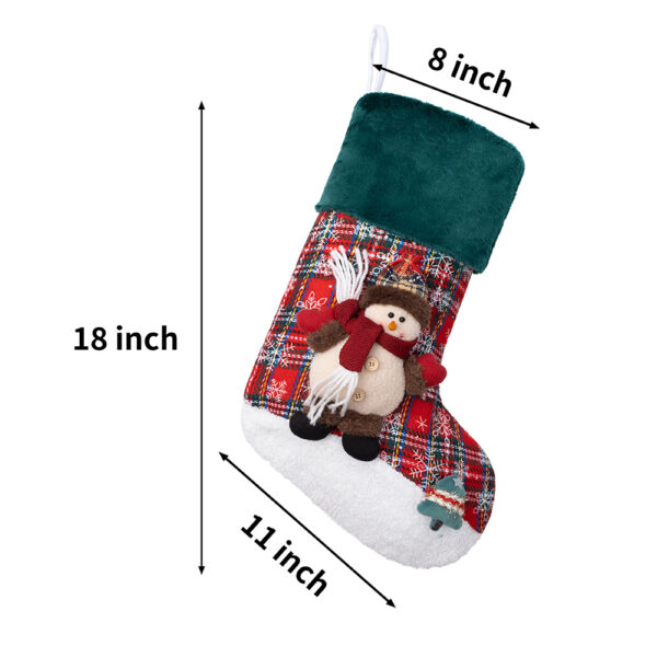3D Doll Christmas Stockings - Image 3