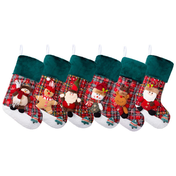 3D Doll Christmas Stockings - Image 2